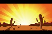 desert intro flyer background