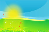Kids poster background