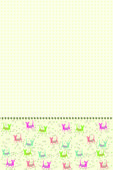Kids poster background