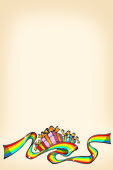 Kids poster background
