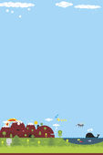 Kids poster background