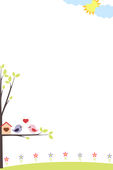 Kids poster background