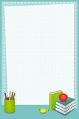 Kids poster background