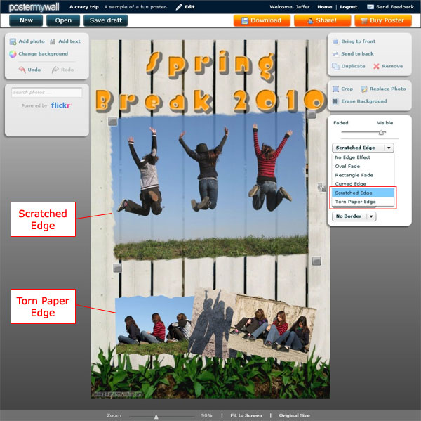 blended photo collage maker online free