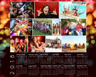 calendar poster template