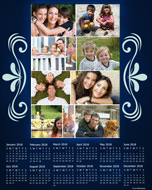 calendar poster template