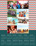calendar poster template