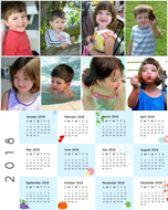 calendar poster template