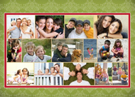 holiday card template