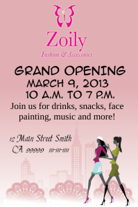 Small Business Flyers idea