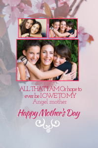 mother's day collage template