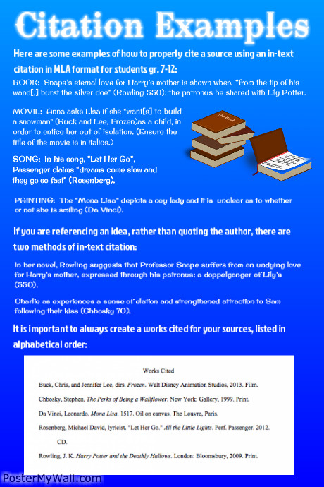 mla citation example