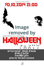 Halloween poster template