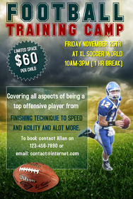 Sample Football Posters