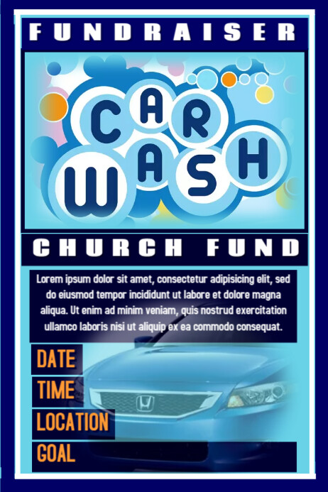 PosterMyWall | Car Wash Flyers