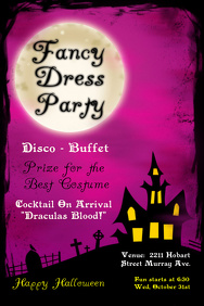 halloween poster template