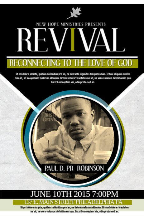 Revival Flyer | PosterMyWall