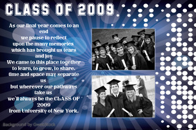 graduation photo collage template
