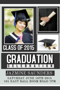 graduation poster template