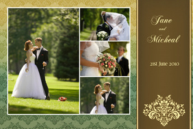 romantic poster template