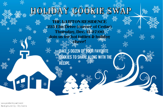 holiday flyer idea