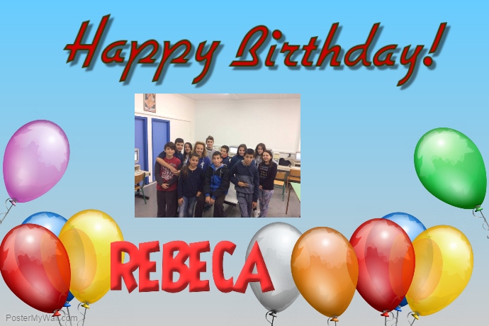 TO REBECA FROM GREECE