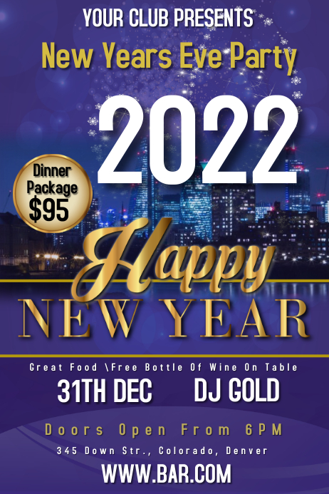 PosterMyWall New Year Social media graphics, Newyear PosterMyWall New Year Social media graphics, Newyear