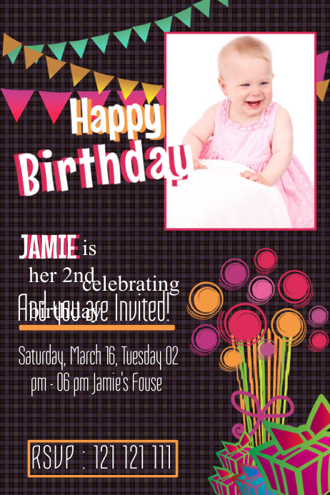 birthday poster templates postermywall how to create your own flyer