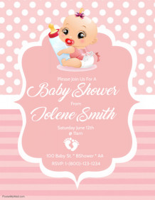 Customizable Design Templates For Baby Shower Postermywall