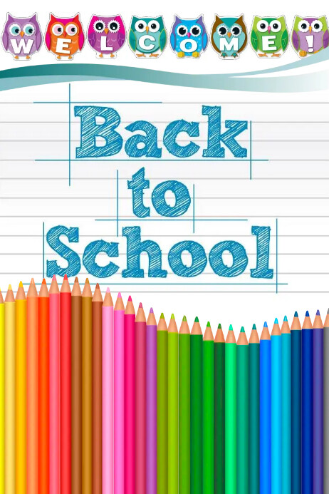 Back To School Template Printable Printable Templates back-to-school-template-postermywall