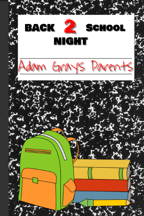 Back To School Night Template PosterMyWall