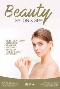 beauty salon and hair salon poster template 32384113bf613b2f75ef555717972924
