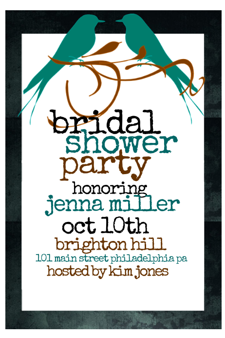bridal shower template postermywall bridal shower flyer