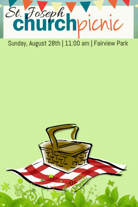 church picnic poster template e0ba989a683db975e0c13855c577a39f_screen