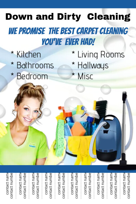 House Cleaning Services Flyer Templates