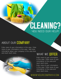 cleaning service template poster templates flyer posters letter maid postermywall designs flyers edit customizable