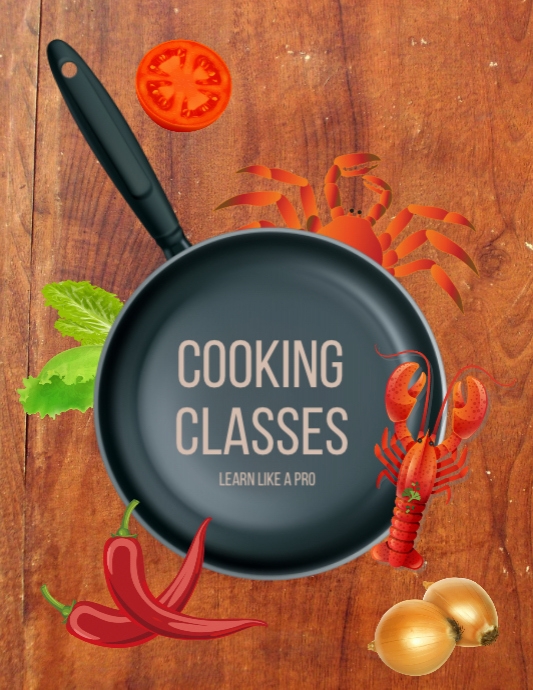 Cooking Classes template | PosterMyWall