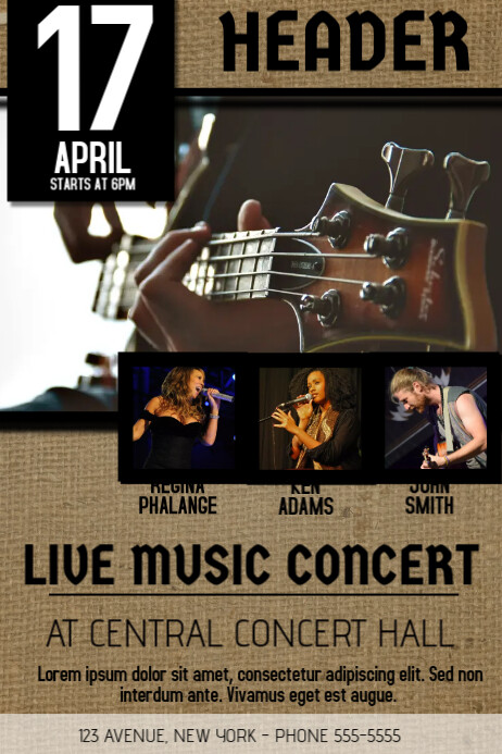 country poster template country concert band guitar flyer template postermywall country poster template country concert band guitar flyer template postermywall
