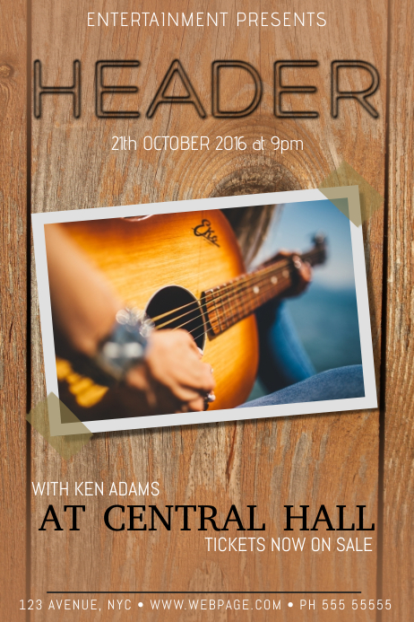 country poster template country music concert guitar concert band flyer template country poster template country music concert guitar concert band flyer template