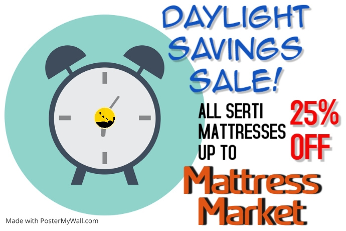 Daylight Savings template | PosterMyWall