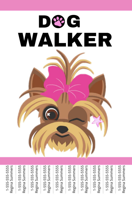 Dog walker template | PosterMyWall