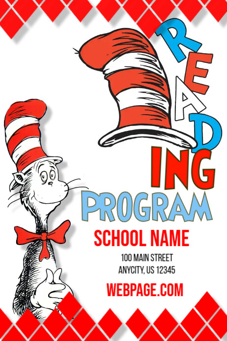 Image 18 for Dr Seuss Flyer Template