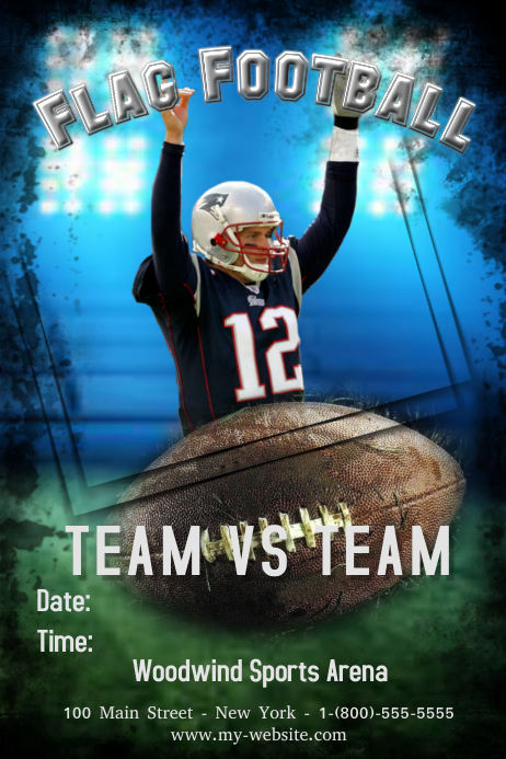 <strong>Flag Football Flyer</strong> Inspiring Baseball League <strong>Flyer</strong> ... Flag football flyer templates