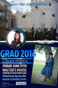 Graduation Poster Templates | PosterMyWall