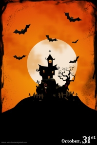 halloween poster template