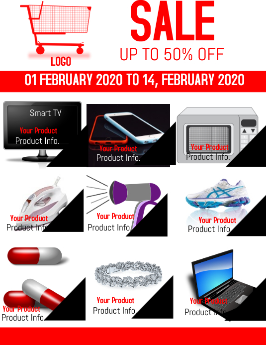 Home Product Sale template PosterMyWall