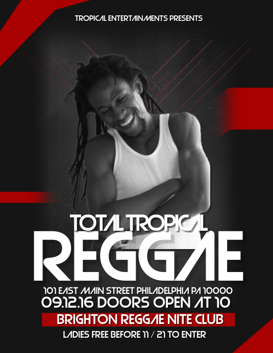 Live Performance template PosterMyWall