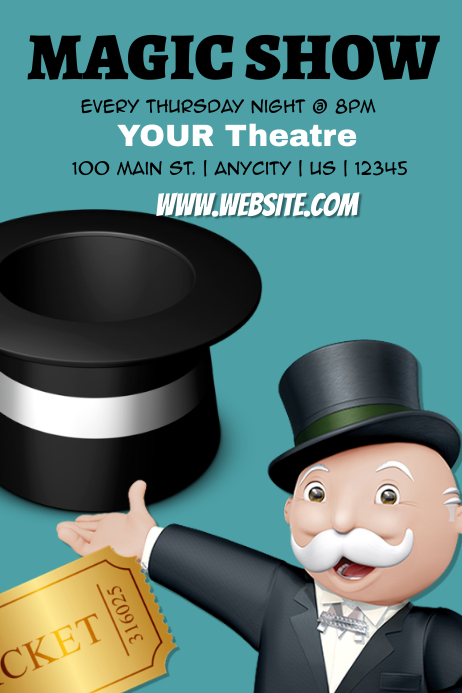 Magic Show PosterMyWall