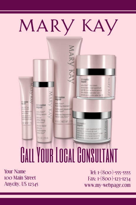 Mary Kay Template PosterMyWall