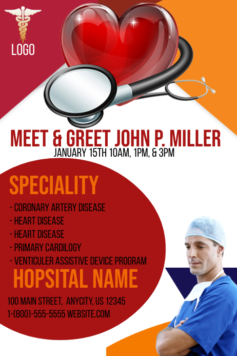 meet and greet flyer template